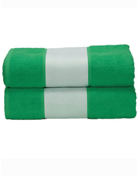 Serviettes de toilette Personnalisés      450 g/m² - ARTG AR087 Couleur:Irish Green Taille:100 x 210 cm