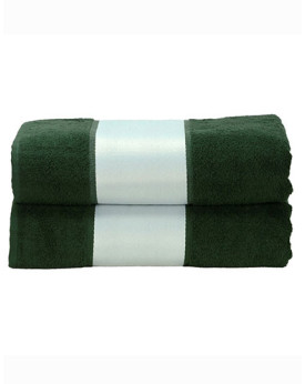 Serviettes de toilette Personnalisés      450 g/m² - ARTG AR087 Couleur:Dark Green Taille:100 x 210 cm