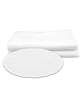 Serviettes de toilette Personnalisés       - ARTG AR991 Couleur:White Taille:Ø 150 cm