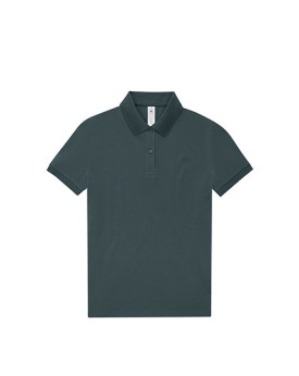 Polo Personnalisé Manche Courte avec liseré Duo 210 g/m² - B&C BE INSPIRED PW463 - Polo Personnalisé avec marquage broderie, ...