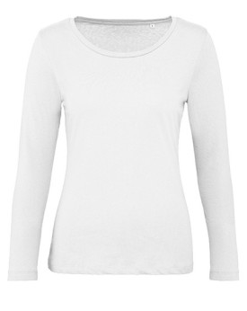 Tee shirt Personnalisé Manche Longue Duo 140 g/m² - B&C BE INSPIRED TW071 - Tee shirt Personnalisé avec marquage broderie, fl...