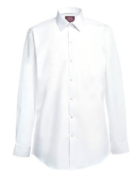 Chemise d'entreprise Personnalisée Manche Longue|Manchettes Homme 115 g/m² - Brook Taverner 4565 - Chemise d'entreprise Perso...