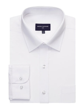 Chemise d'entreprise Personnalisée Manche Longue|Manchettes Homme 115 g/m² - Brook Taverner 7742 - Chemise d'entreprise Perso...