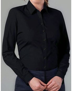Chemise d'entreprise Personnalisée Manche Longue|Manchettes Femme 115 g/m² - Brook Taverner 2270 - Chemise d'entreprise Perso...