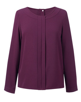 Chemise d'entreprise Personnalisée Manche Longue|Manchettes Femme 140 g/m² - Brook Taverner 2279 - Chemise d'entreprise Perso...