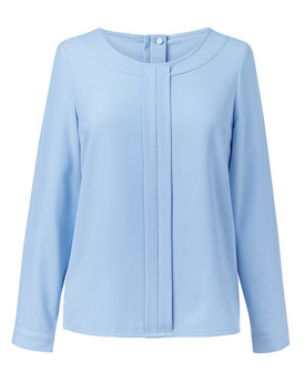 Chemise d'entreprise Personnalisée Manche Longue|Manchettes Femme 140 g/m² - Brook Taverner 2279 - Chemise d'entreprise Perso...
