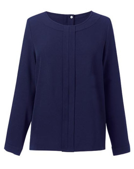 Chemise d'entreprise Personnalisée Manche Longue|Manchettes Femme 140 g/m² - Brook Taverner 2279 - Chemise d'entreprise Perso...