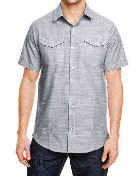 Chemise d'entreprise  Personnalisée Couleur:Black (White Heather) 