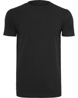 Tee shirt Personnalisé Manche Courte Bande de propreté|Col rond Homme  180 g/m² - Build Your Brand BY004 - Tee shirt Personna...