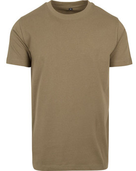 Tee shirt Personnalisé Manche Courte Bande de propreté|Col rond Homme  180 g/m² - Build Your Brand BY004 - Tee shirt Personna...