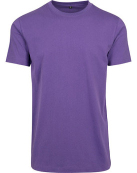 Tee shirt Personnalisé Manche Courte Bande de propreté|Col rond Homme  180 g/m² - Build Your Brand BY004 - Tee shirt Personna...