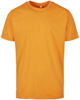 Tee shirt Personnalisé Manche Courte Bande de propreté|Col rond Homme  180 g/m² - Build Your Brand BY004 - Tee shirt Personna...