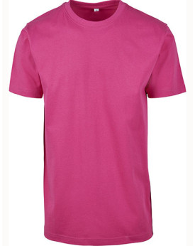 Tee shirt Personnalisé Manche Courte Bande de propreté|Col rond Homme  180 g/m² - Build Your Brand BY004 - Tee shirt Personna...