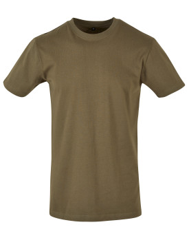 Tee shirt Personnalisé Manche Courte Bande de propreté|Col rond Homme  180 g/m² - Build Your Brand BY004 - Tee shirt Personna...