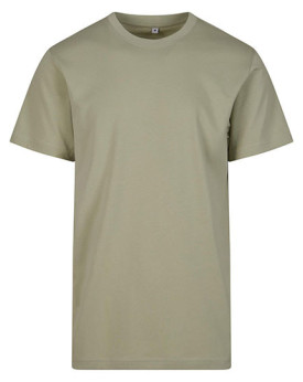 Tee shirt Personnalisé Manche Courte Bande de propreté|Col rond Homme  180 g/m² - Build Your Brand BY004 - Tee shirt Personna...
