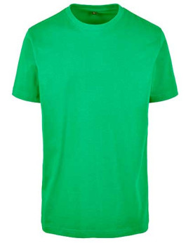 Tee shirt Personnalisé Manche Courte Bande de propreté|Col rond Homme  180 g/m² - Build Your Brand BY004 - Tee shirt Personna...