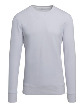 Sweat Personnalisée Manche Longue|avec liseré Point de croix|Bande de propreté|Col rond Homme  240 g/m² - Build Your Brand BY...