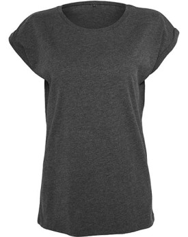 Tee shirt Personnalisé Manche Courte Col rond Femme  140 g/m² - Build Your Brand BY021 - Tee shirt Personnalisé avec marquage...