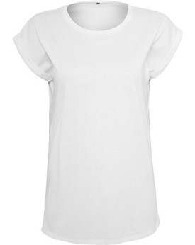 Tee shirt Personnalisé Manche Courte Col rond Femme  140 g/m² - Build Your Brand BY021 - Tee shirt Personnalisé avec marquage...