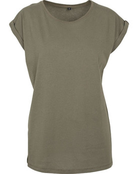 Tee shirt Personnalisé Manche Courte Col rond Femme  140 g/m² - Build Your Brand BY021 - Tee shirt Personnalisé avec marquage...