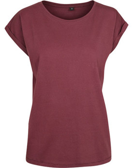 Tee shirt Personnalisé Manche Courte Col rond Femme  140 g/m² - Build Your Brand BY021 - Tee shirt Personnalisé avec marquage...