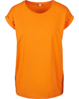 Tee shirt Personnalisé Manche Courte Col rond Femme  140 g/m² - Build Your Brand BY021 - Tee shirt Personnalisé avec marquage...