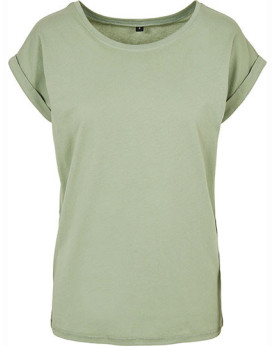 Tee shirt Personnalisé Manche Courte Col rond Femme  140 g/m² - Build Your Brand BY021 - Tee shirt Personnalisé avec marquage...