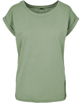 Tee shirt Personnalisé Manche Courte Col rond Femme  140 g/m² - Build Your Brand BY021 - Tee shirt Personnalisé avec marquage...