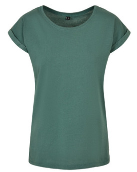 Tee shirt Personnalisé Manche Courte Col rond Femme  140 g/m² - Build Your Brand BY021 - Tee shirt Personnalisé avec marquage...