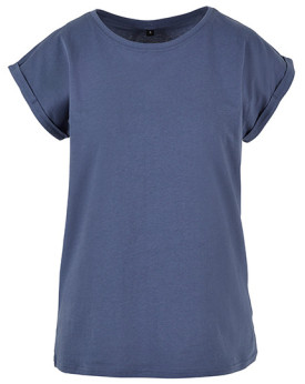 Tee shirt Personnalisé Manche Courte Col rond Femme  140 g/m² - Build Your Brand BY021 - Tee shirt Personnalisé avec marquage...