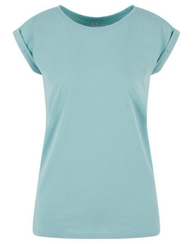 Tee shirt Personnalisé Manche Courte Col rond Femme  140 g/m² - Build Your Brand BY021 - Tee shirt Personnalisé avec marquage...