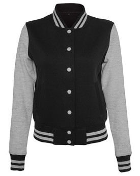 Sweat Personnalisée Manche Longue|avec liseré Bande de propreté Femme  300 g/m² - Build Your Brand BY027 - Sweat Personnalisé...