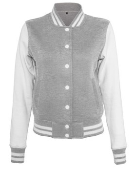 Sweat Personnalisée Manche Longue|avec liseré Bande de propreté Femme  300 g/m² - Build Your Brand BY027 - Sweat Personnalisé...