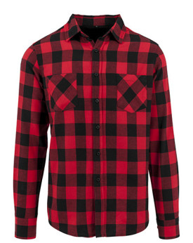 Chemise d'entreprise Personnalisée Manche Longue Homme  120 g/m² - Build Your Brand BY031 - Chemise d'entreprise Personnalisé...