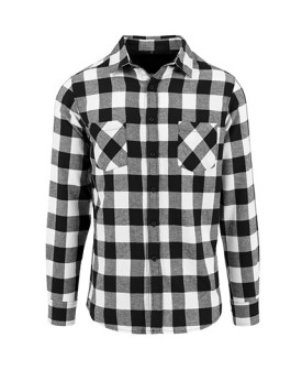 Chemise d'entreprise Personnalisée Manche Longue Homme  120 g/m² - Build Your Brand BY031 - Chemise d'entreprise Personnalisé...