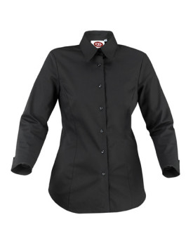 Chemise d'entreprise Personnalisée Manche 3/4 Duo 125 g/m² - CG Workwear 00640-15 - Chemise d'entreprise Personnalisée avec m...