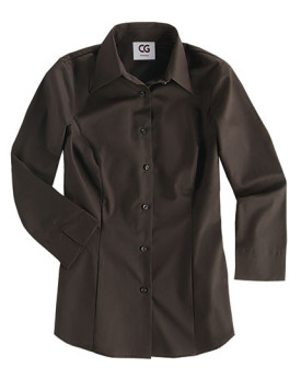Chemise d'entreprise Personnalisée Manche 3/4 Duo 125 g/m² - CG Workwear 00640-15 - Chemise d'entreprise Personnalisée avec m...