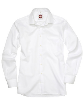 Chemise d'entreprise Personnalisée Manche Longue Duo 100% coton 120 g/m² - CG Workwear 00500-12 - Chemise d'entreprise Person...