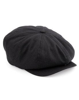 Casquette gavroche personnalisée 100% coton - Beechfield B624 - Casquette gavroche personnalisé avec marquage broderie, floca...
