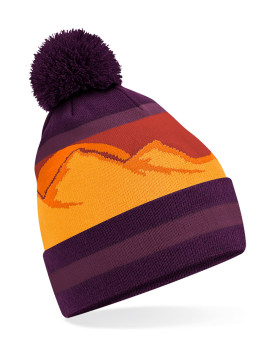 Bonnet personnalisé Beechfield B395R - Bonnet personnalisé avec marquage broderie, flocage ou impression. Grossiste vetements...