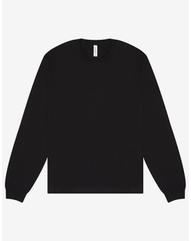 Tee shirt Personnalisé Manche Longue avec liseré Unisexe 205 g/m² - Canvas 3511 - Tee shirt Personnalisé avec marquage broder...