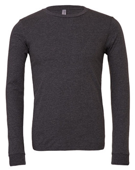 Tee shirt Personnalisé Manche Longue Unisexe 145 g/m² - Canvas 3501CVC - Tee shirt Personnalisé avec marquage broderie, floca...
