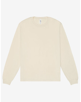 Tee shirt Personnalisé Manche Longue avec liseré Unisexe 205 g/m² - Canvas 3511 - Tee shirt Personnalisé avec marquage broder...
