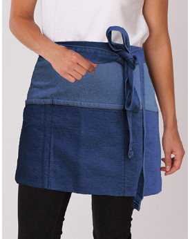 Vêtement restauration Personnalisé Couleur:Blue Denim Taille:55 x 28 cm