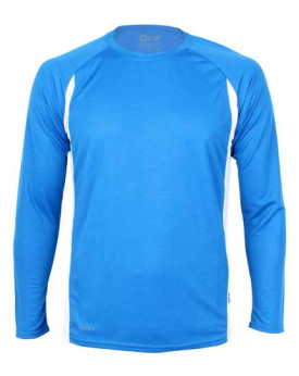 Tee shirt Personnalisé Manche Longue Unisexe 135 g/m² - CONA SPORTS CS03 - Tee shirt Personnalisé avec marquage broderie, flo...