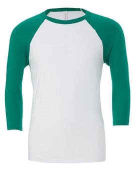 Tee shirt Personnalisé Manche 3/4 Unisexe 135 g/m² - Canvas 3200 - Tee shirt Personnalisé avec marquage broderie, flocage ou ...