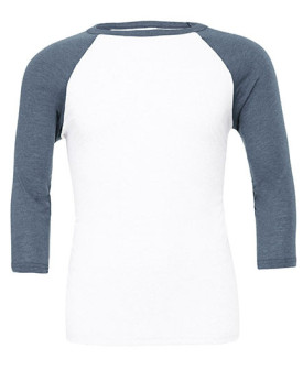 Tee shirt Personnalisé Manche 3/4 Unisexe 135 g/m² - Canvas 3200 - Tee shirt Personnalisé avec marquage broderie, flocage ou ...