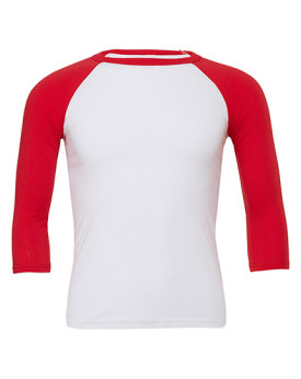 Tee shirt Personnalisé Manche 3/4 Unisexe 135 g/m² - Canvas 3200 - Tee shirt Personnalisé avec marquage broderie, flocage ou ...