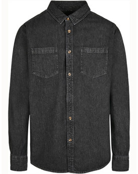 Chemise d'entreprise Personnalisée Manche Longue|Manchettes Homme  - Build Your Brand BY152 - Chemise d'entreprise Personnali...