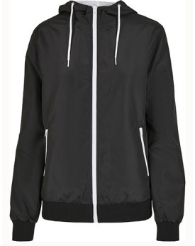 Veste Personnalisée Manche Longue|avec liseré Femme  82 g/m² - Build Your Brand BY147 - Veste Personnalisée avec marquage bro...